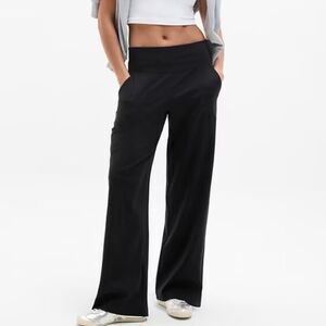 Athleta Black Venice Wide Leg Pants, NWT, Size 3X